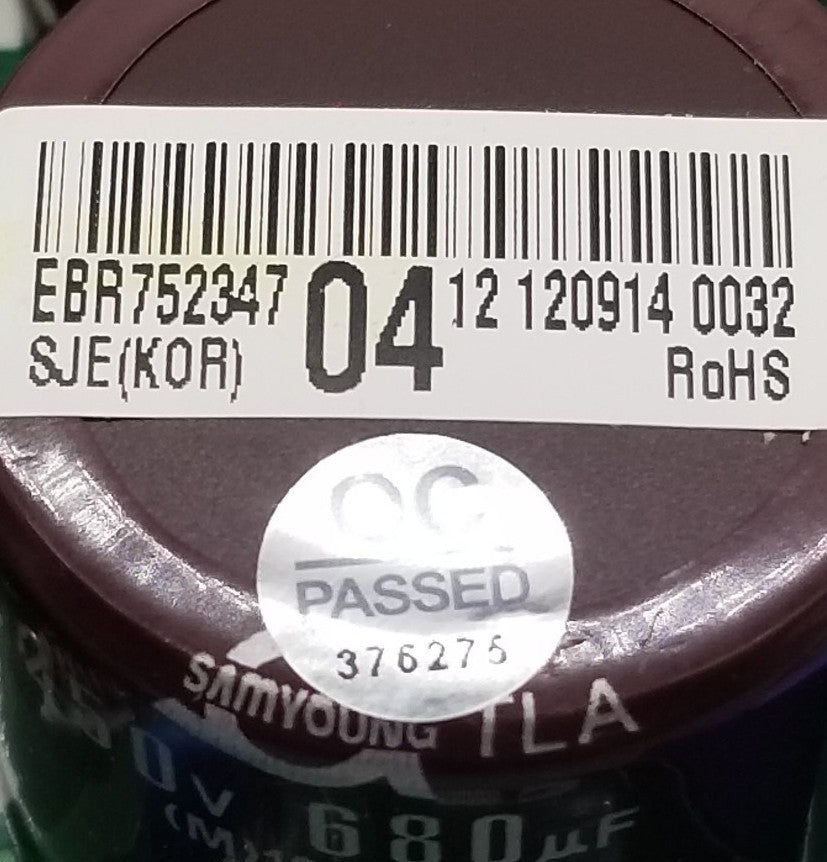 OEM Replacement for LG Fridge Control EBR75234704