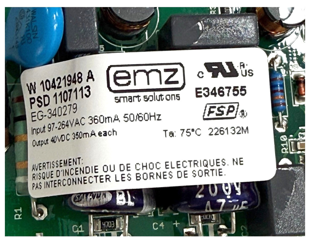 New Replacement for Whirlpool Fridge Inverter W10421948
