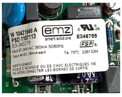 New Replacement for Whirlpool Fridge Inverter W10421948