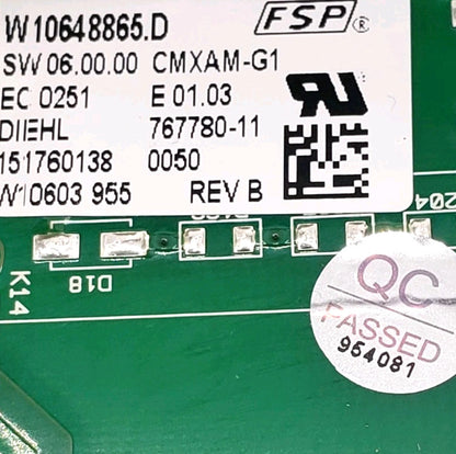 OEM Replacement for Whirlpool Oven Control  W10648865