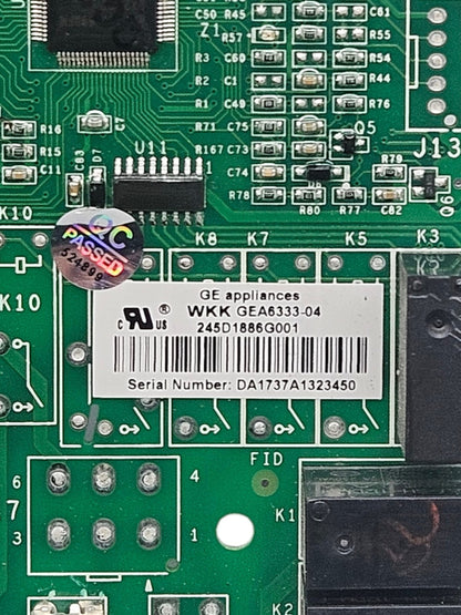 OEM Replacement for GE Fridge Control 245D1886G001