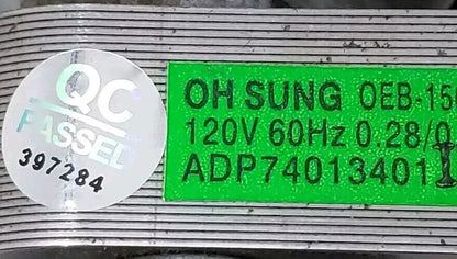 New OEM Replacement for LG Oven Cooling Fan ADP74573301