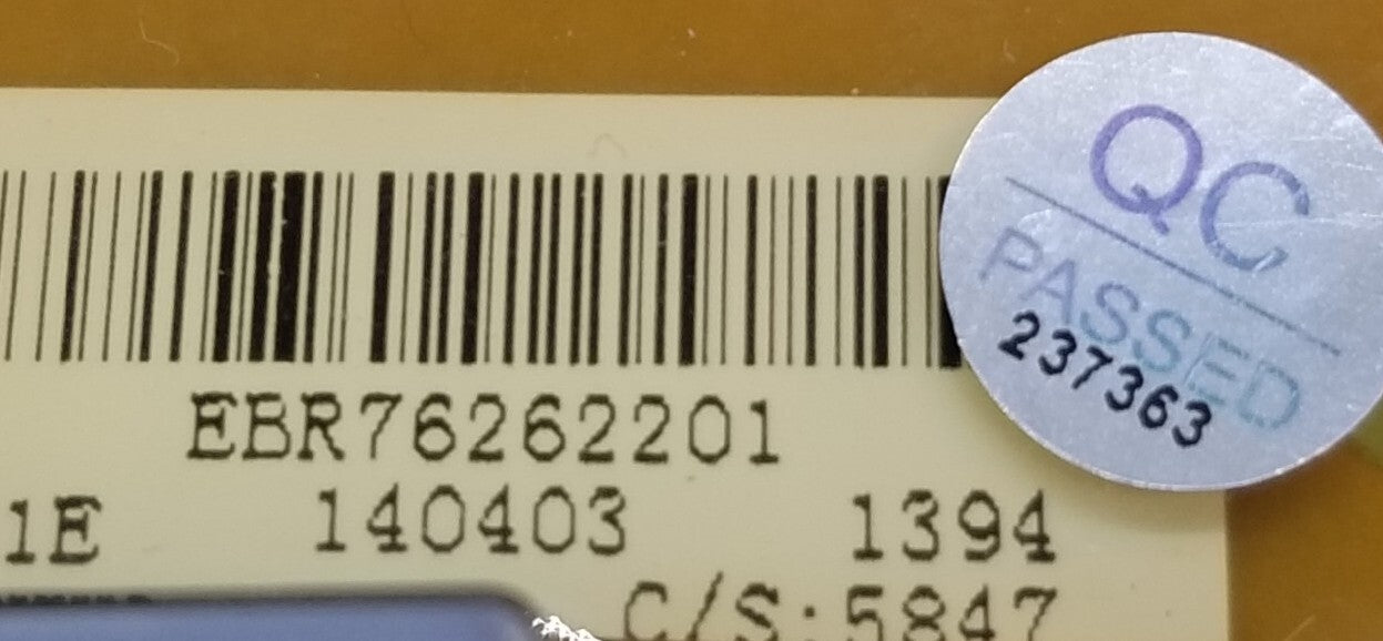 OEM Replacement for LG Washer Control EBR76262201  EBR76262101