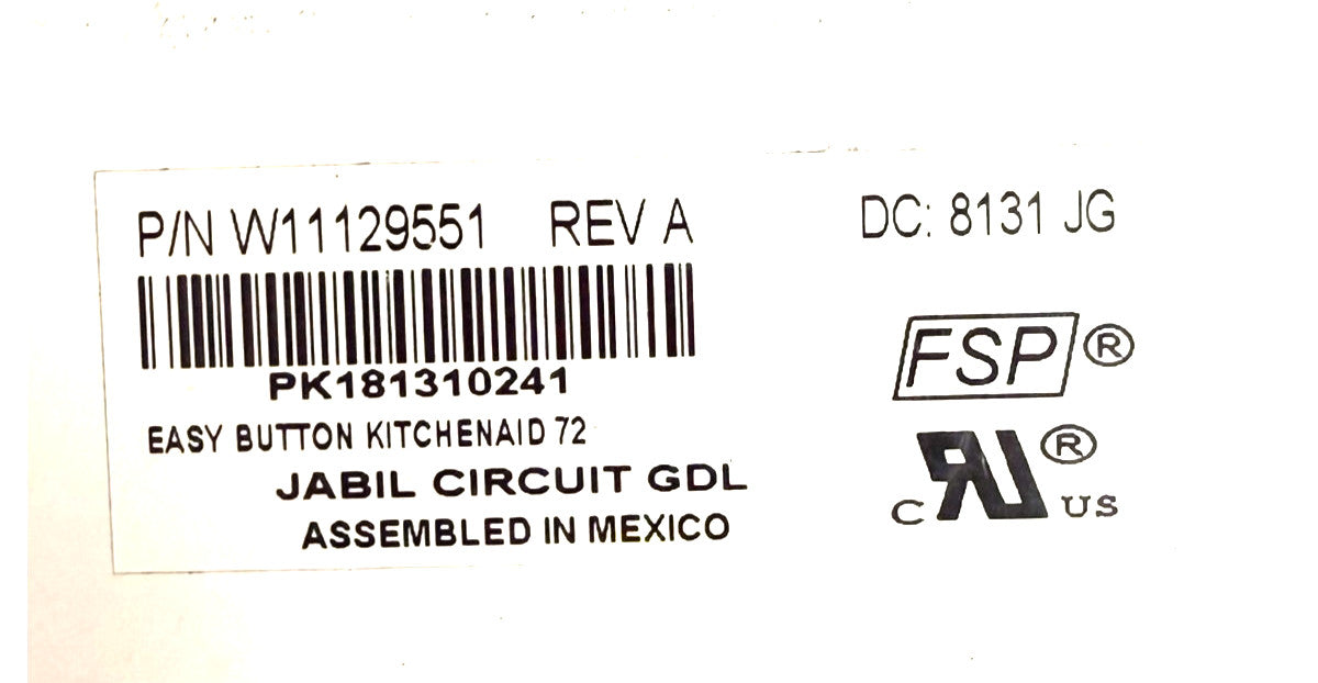 OEM Replacement for Whirlpool Fridge Dispenser W11129551