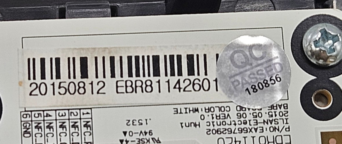 OEM Replacement for LG Fridge Control EBR81142601