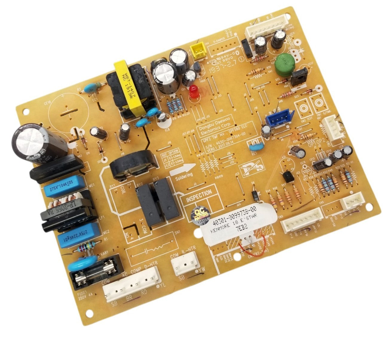 OEM Replacement for Kenmore Fridge Control 40301-0099738-00