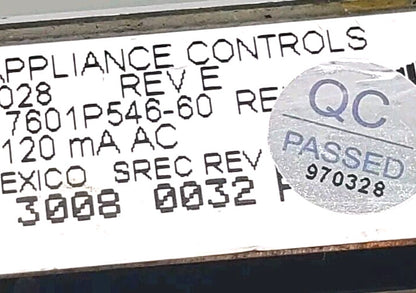 OEM Replacement for Maytag Oven Control Board 7601P546-60