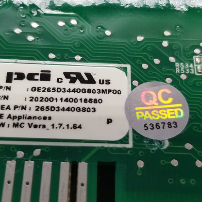 OEM Replacement for GE Dishwasher Control 265D3440G803