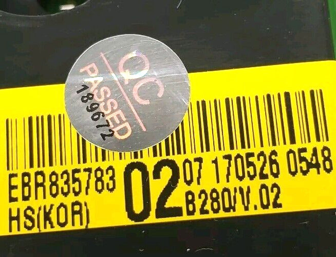 OEM Replacement for LG Dryer Display Control EBR83578302