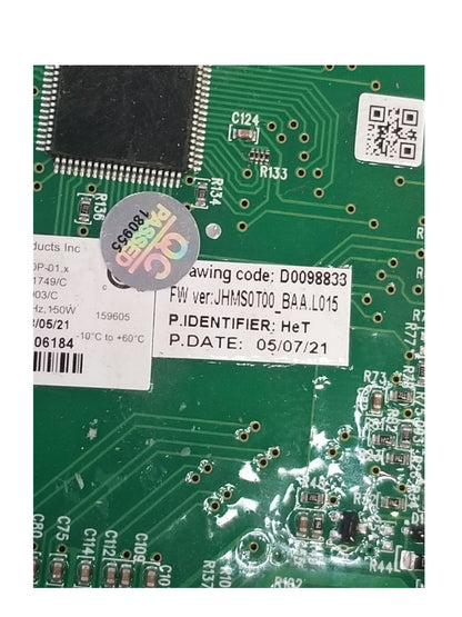 OEM Replacement for Frigidaire Fridge Control Board D0098833