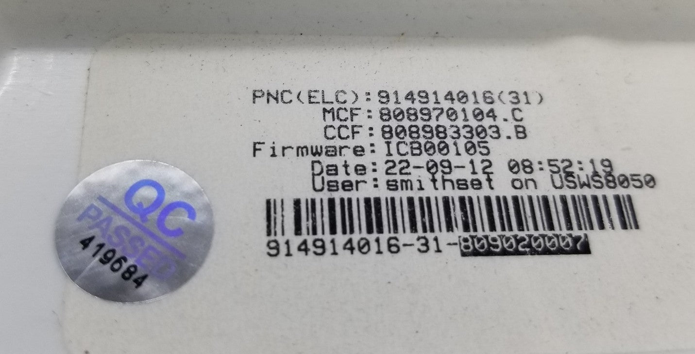 OEM Replacement for Frigidaire Washer Control Board 914914016