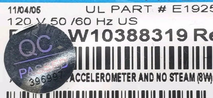 OEM Replacement for Whirlpool Washer Control W10388319