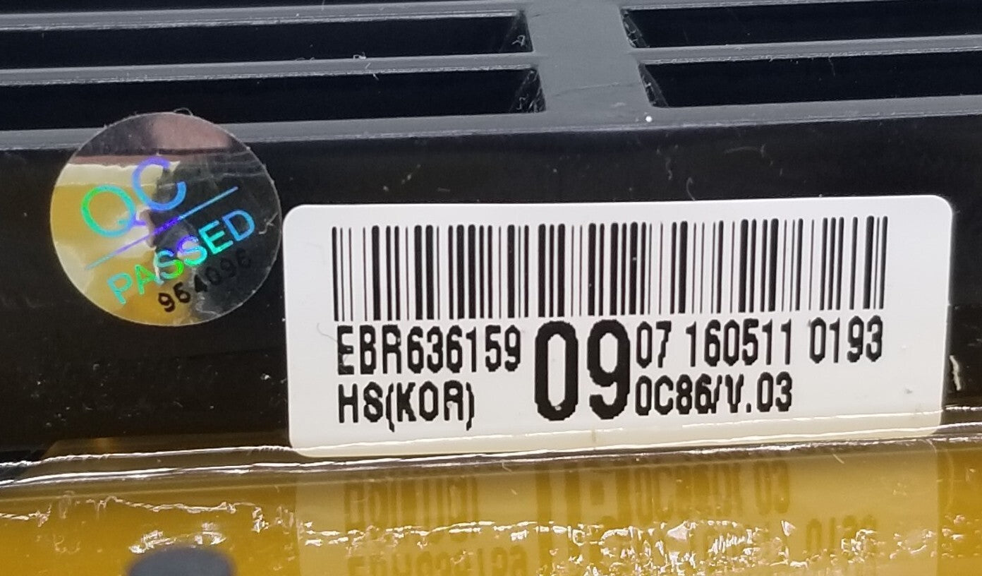 OEM Replacement for LG Dryer Control  EBR63615909 EBR62707635