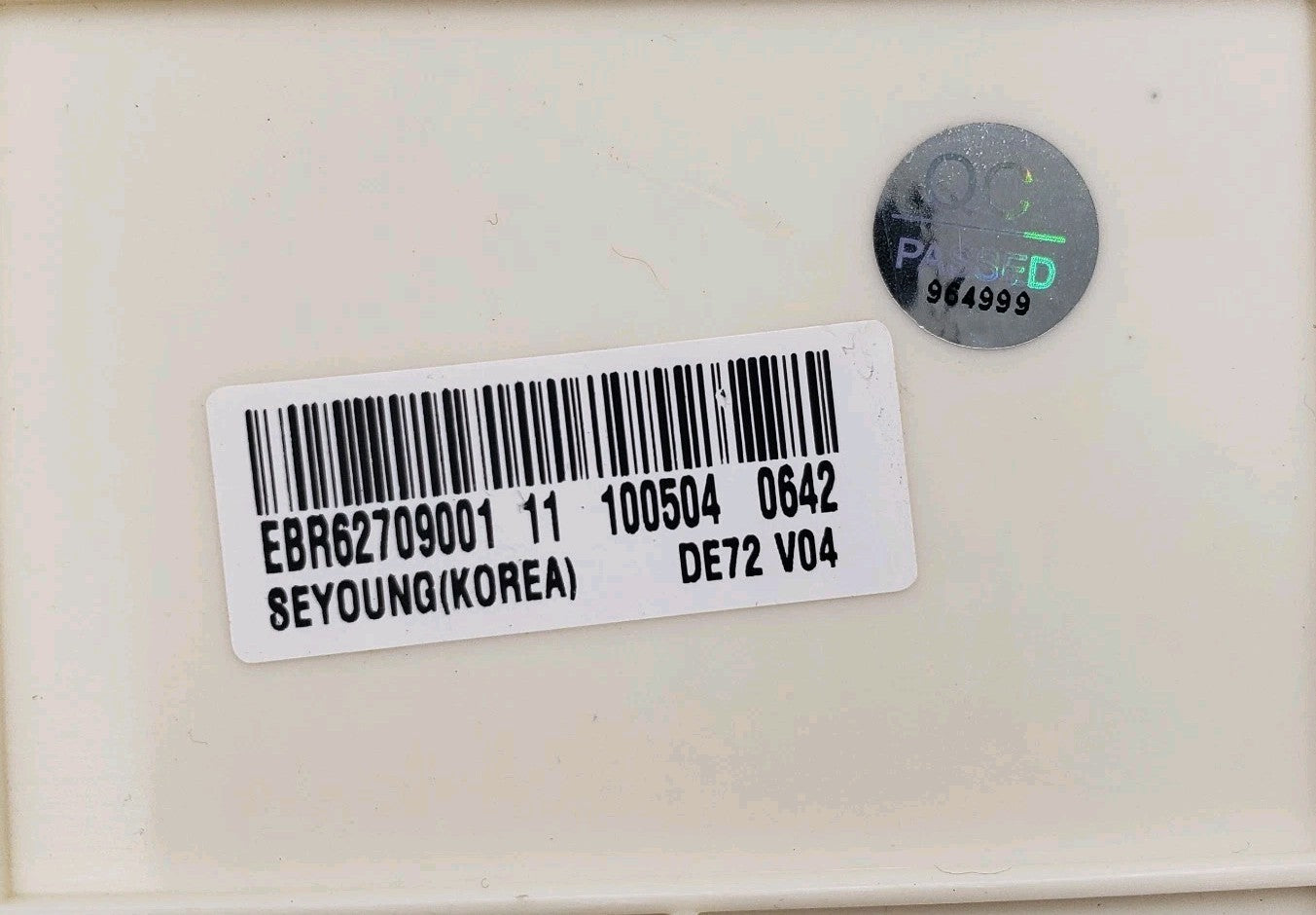 OEM Replacement for LG Dryer Main Display Board EBR62709001