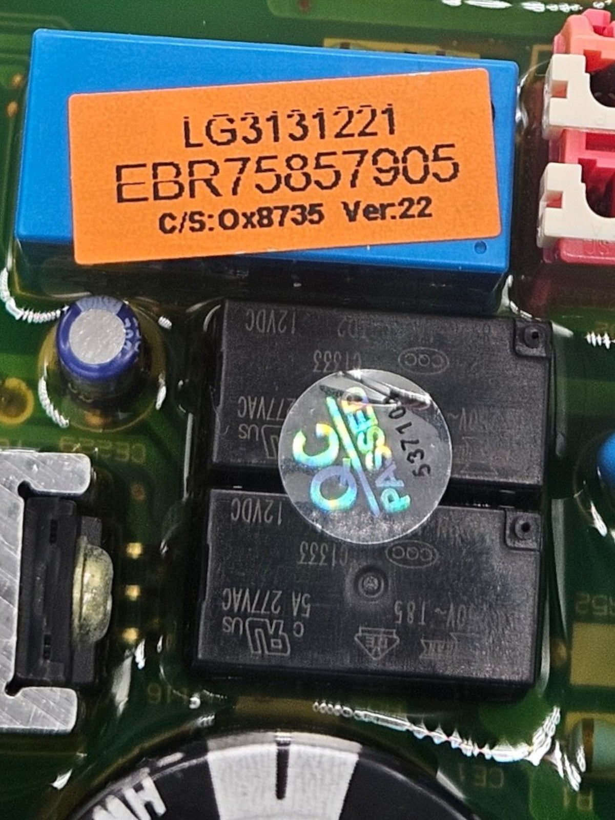 OEM Replacement for LG Washer Control EBR75857905  EBR75934205