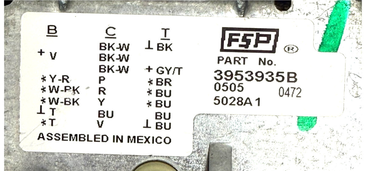 OEM Replacement for Whirlpool Washer Timer 3953935B