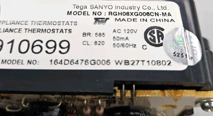 OEM Replacement for GE Range Control WB27T10802  1- Year