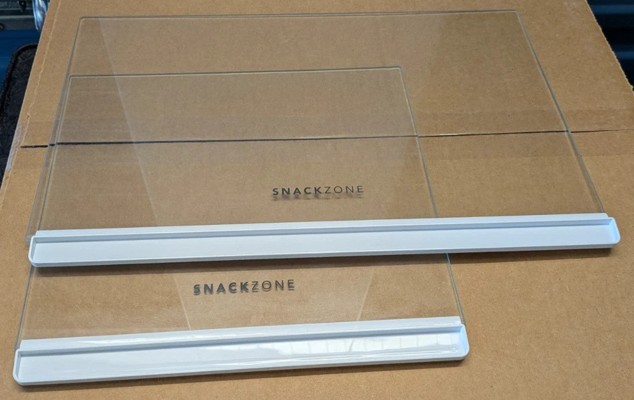 New OEM Replacement for Frigidaire Fridge Snack Zone Cover Set 5304534908 5304534909 s To