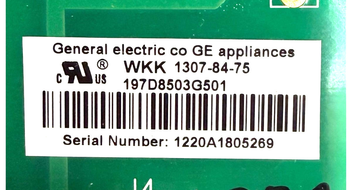 New OEM Replacement for GE Fridge Control 197D8503G501