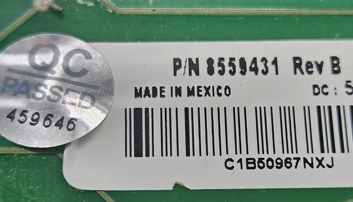 OEM Replacement for Whirlpool Dryer Control 8559431
