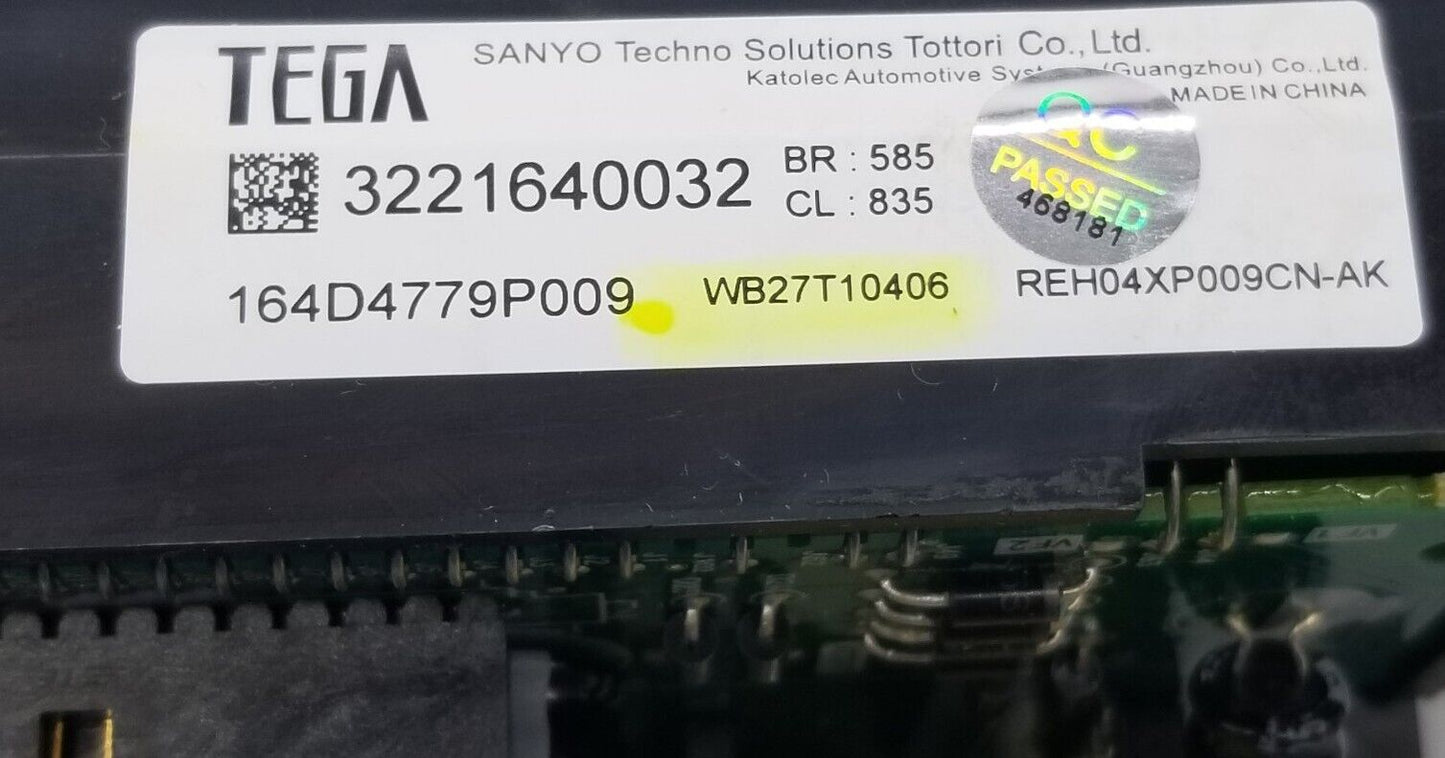 OEM Replacement for GE Range Control WB27T10406