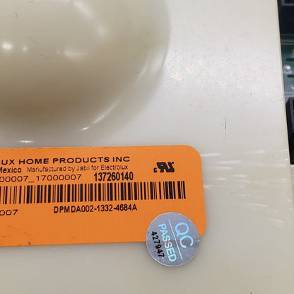 OEM Replacement for Frigidaire Dryer Control 137260140