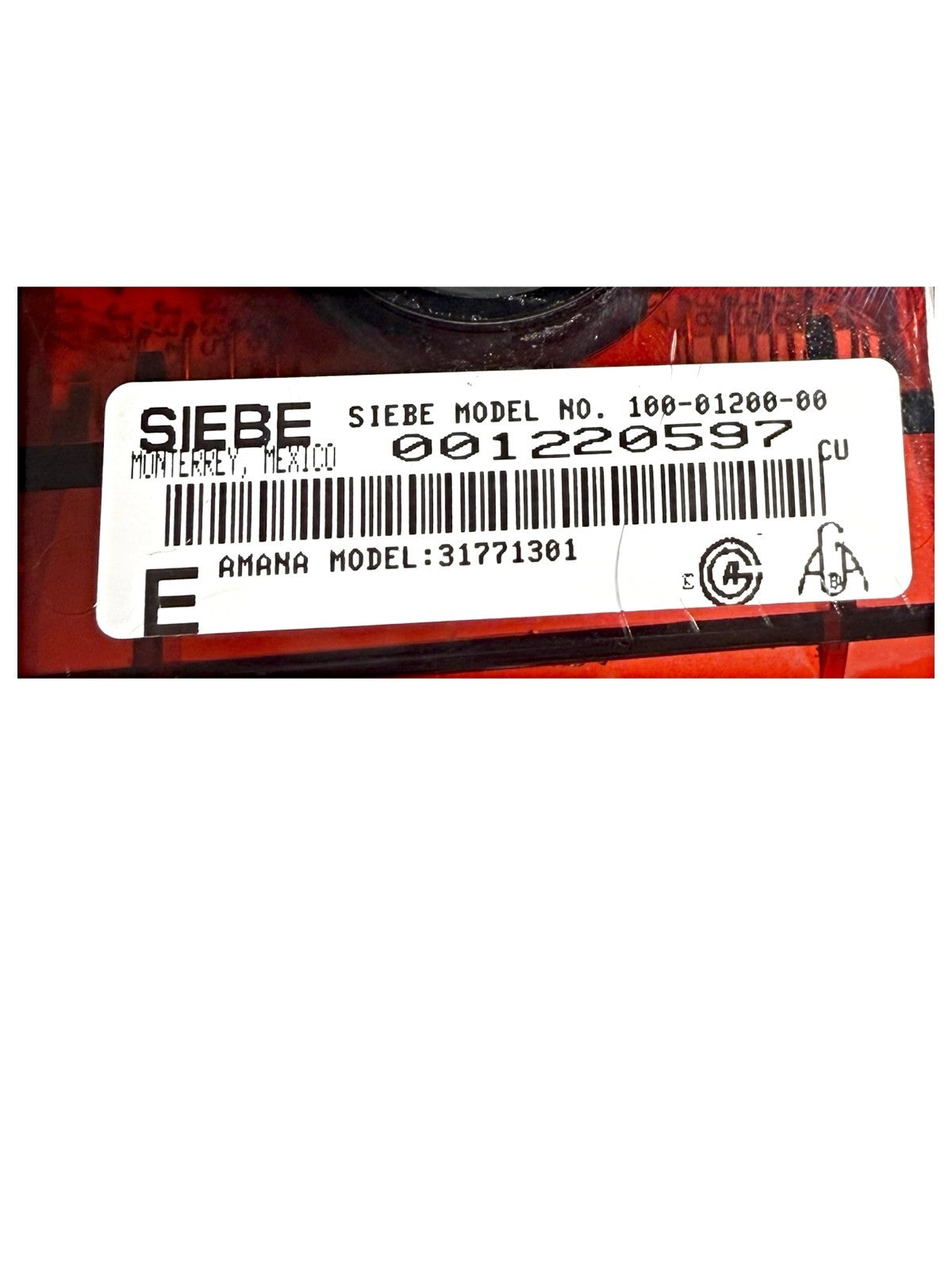 OEM Replacement for Amana Range Control 31771301