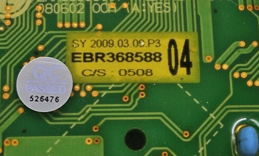 OEM Replacement for LG Dryer Control EBR36858804