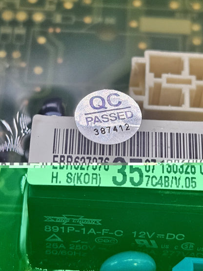 OEM Replacement for LG Dryer Control EBR62707635