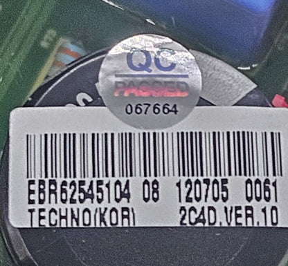 OEM Replacement for LG Washer Control EBR62546104