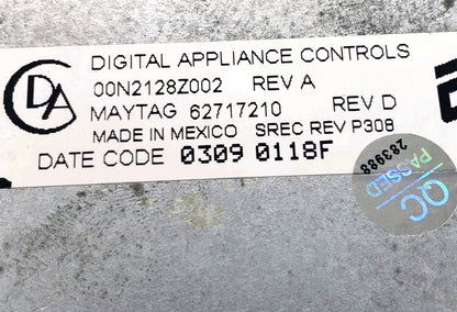 OEM Replacement for Maytag Dryer Control Board 62717210