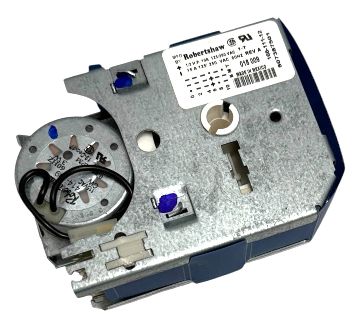 New Replacement for Frigidaire Dishwasher Timer 807387501