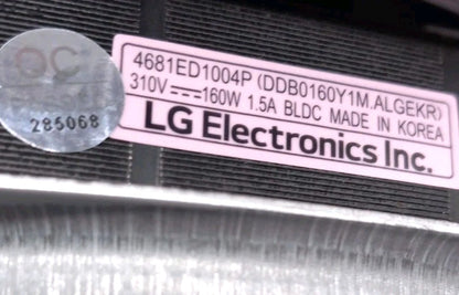 New OEM Replacement for LG Dryer Variable Speed Motor + Fan 4681ED1004P