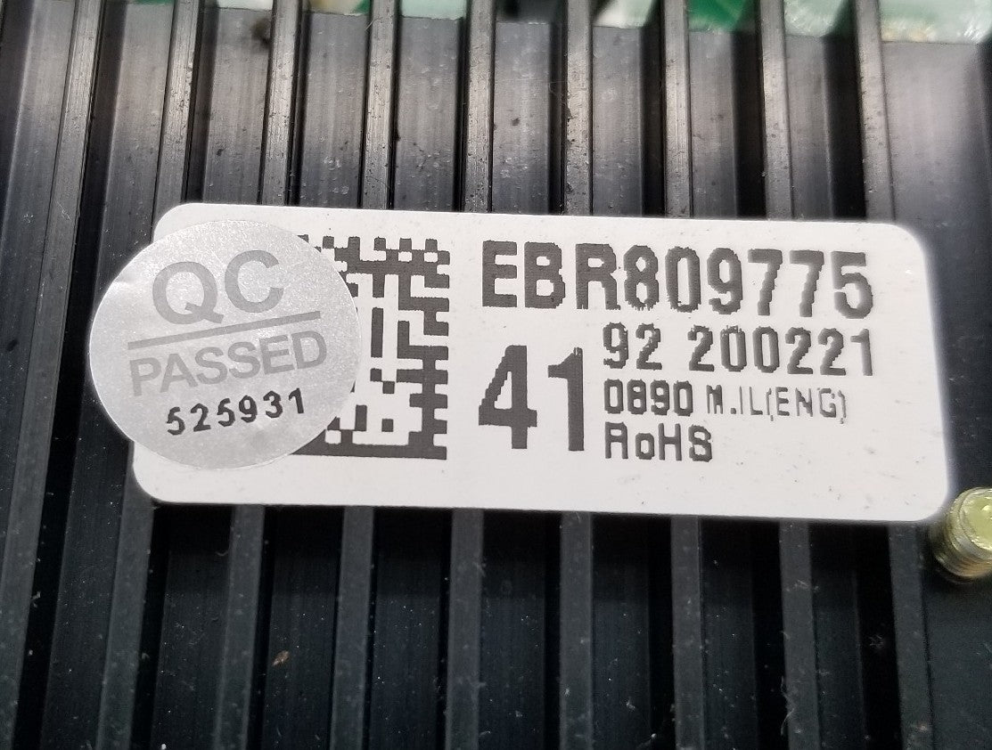 OEM Replacement for LG Fridge Control EBR80977541