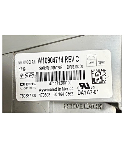 OEM Replacement for Whirlpool Dishwasher Control W10904714