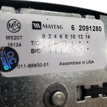 OEM Replacement for Maytag Washer Timer 62091280