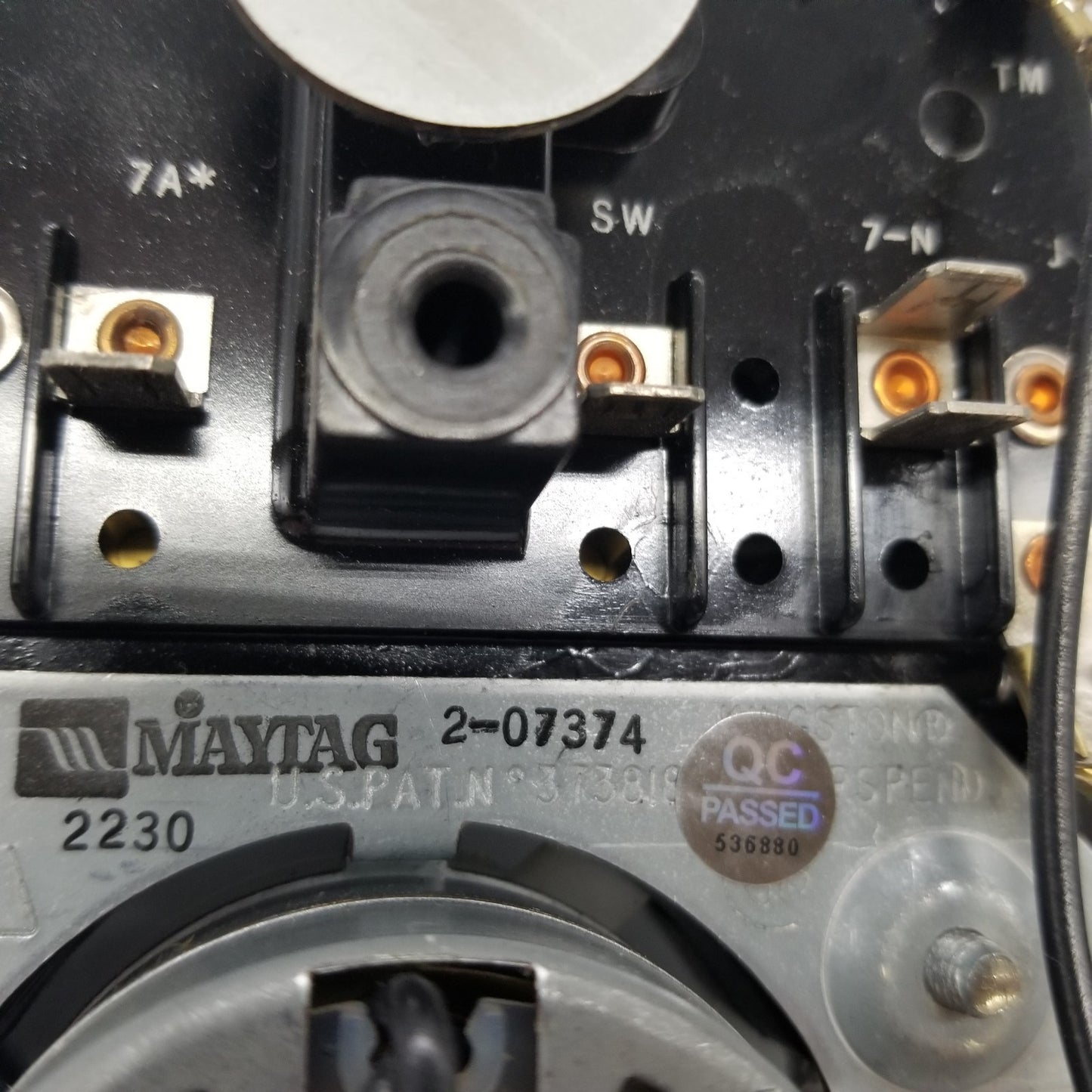 OEM Replacement for Maytag Washer Timer 2-07374