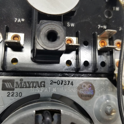 OEM Replacement for Maytag Washer Timer 2-07374