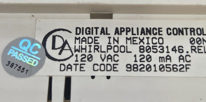 OEM Replacement for Whirlpool Range Control 8053146