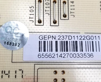 OEM Replacement for GE Washer Control 237D1395G021