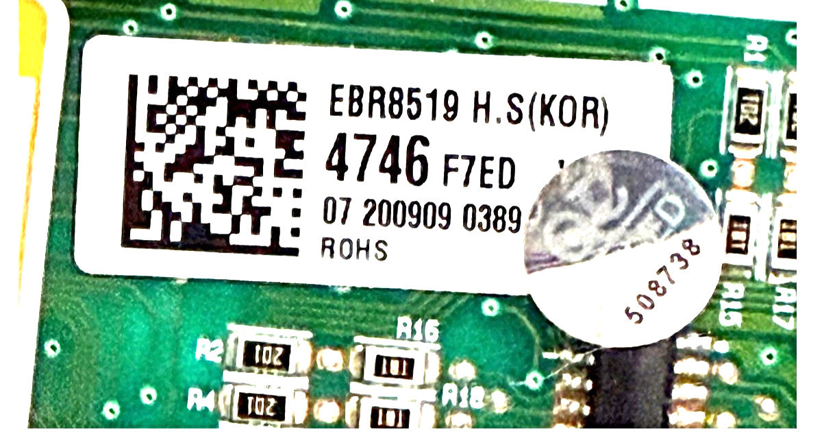OEM Replacement for LG Washer Control EBR85194746