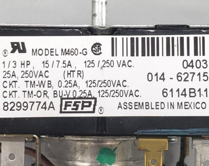 OEM Replacement for Whirlpool Dryer Timer 8299774A 8299774