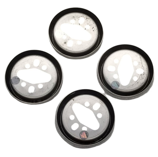 New OEM Forno Range Stainless Steel Knob Base Set 30402500464