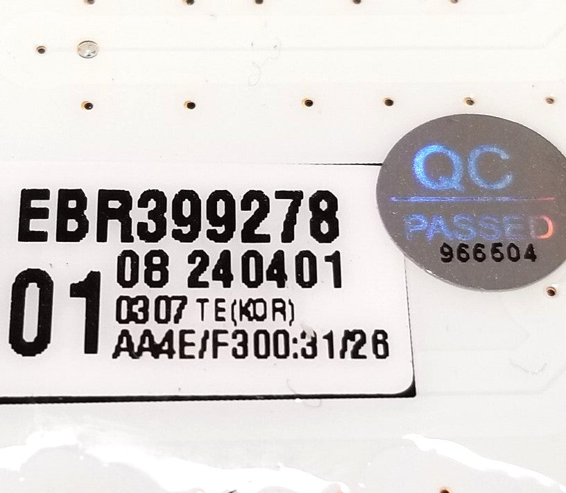 OEM Replacement for LG Washer Display Control  EBR39927801