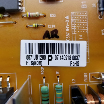 Genuine OEM Replacement for LG Refrigerator Control 6871JB1280P