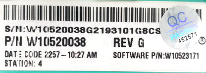 OEM Replacement for Whirlpool Washer Control W10520038