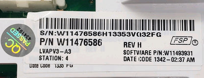 OEM Replacement for Whirlpool Washer Control Board W11476586