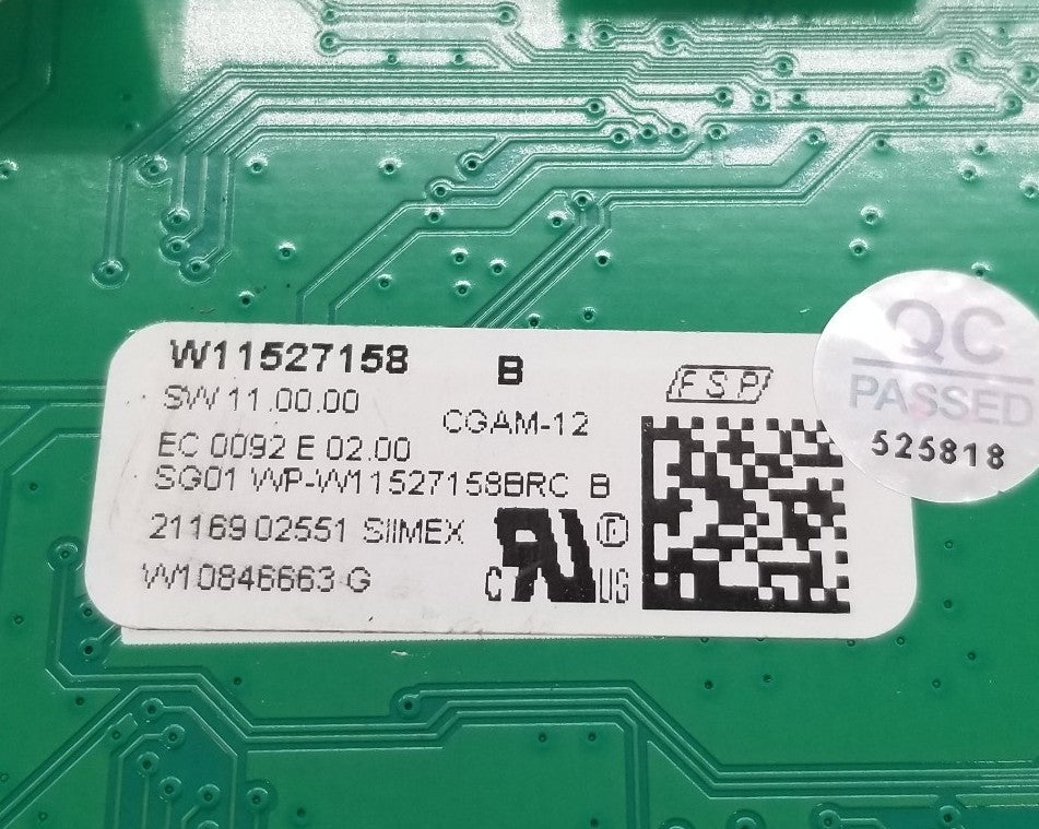 OEM Replacement for Whirlpool Range Control W11527158
