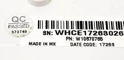 Replacement for Whirlpool Washer Control Panel W10870765 W10596694