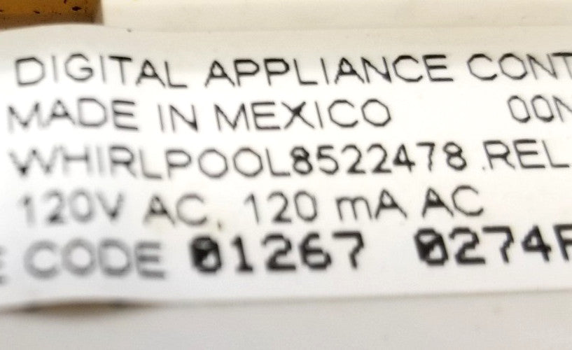 OEM Replacement for Whirlpool Oven Control 8522478